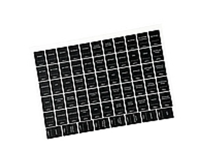 Наклейки на банки для специй, 63 шт Наклейки для приправ.