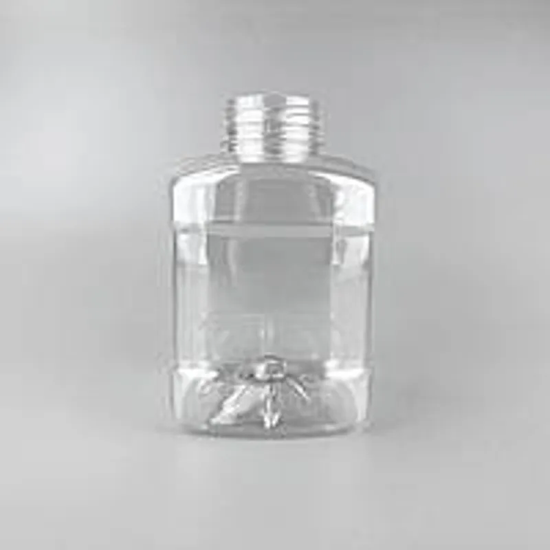 Пляшка квадратна 500 мл з широким горлом 38 мм (Морокко), Пет пляшки від виробника