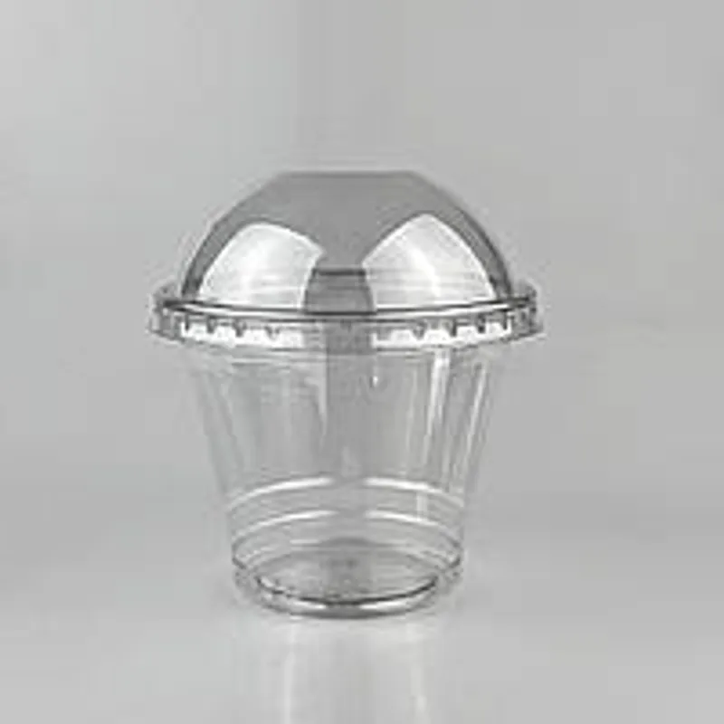 Стакан пластиковый под купольную крышку 280 мл 50 шт "LINE"