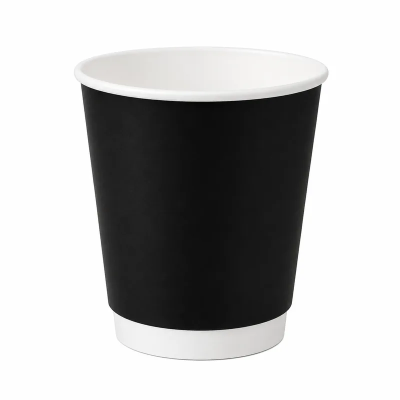 Стакан двухслойный черный "Double black" 250 мл