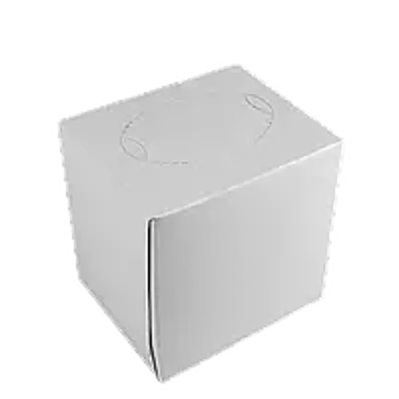 Серветки косметичні в боксі (куб), 80 шт, двошарові