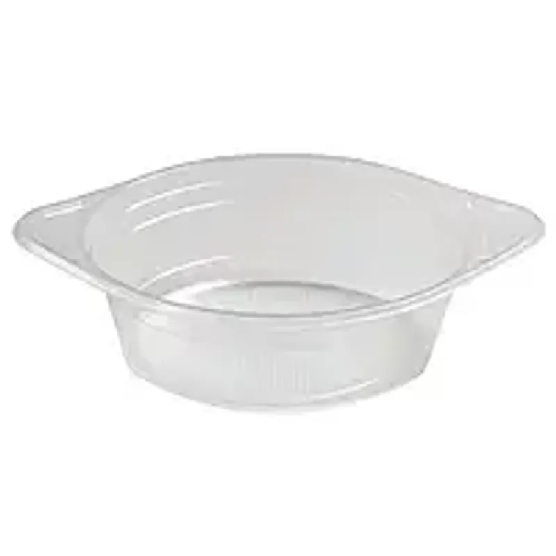 Миска одноразовая пластиковая суповая прозрачная 500 мл, PP