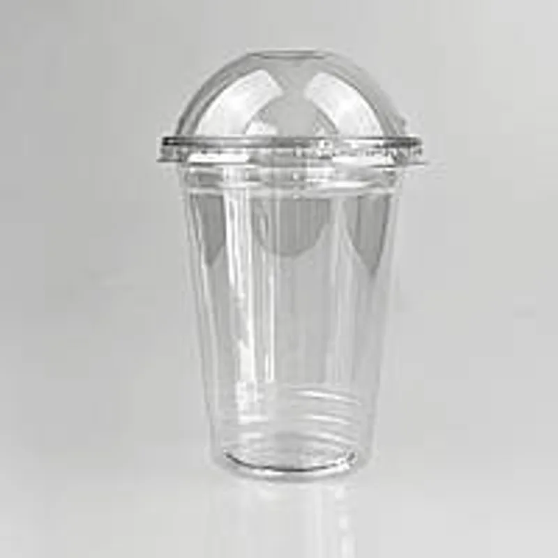 Стаканы под купольную крышку «LINE» 400 мл прозрачный 50 шт