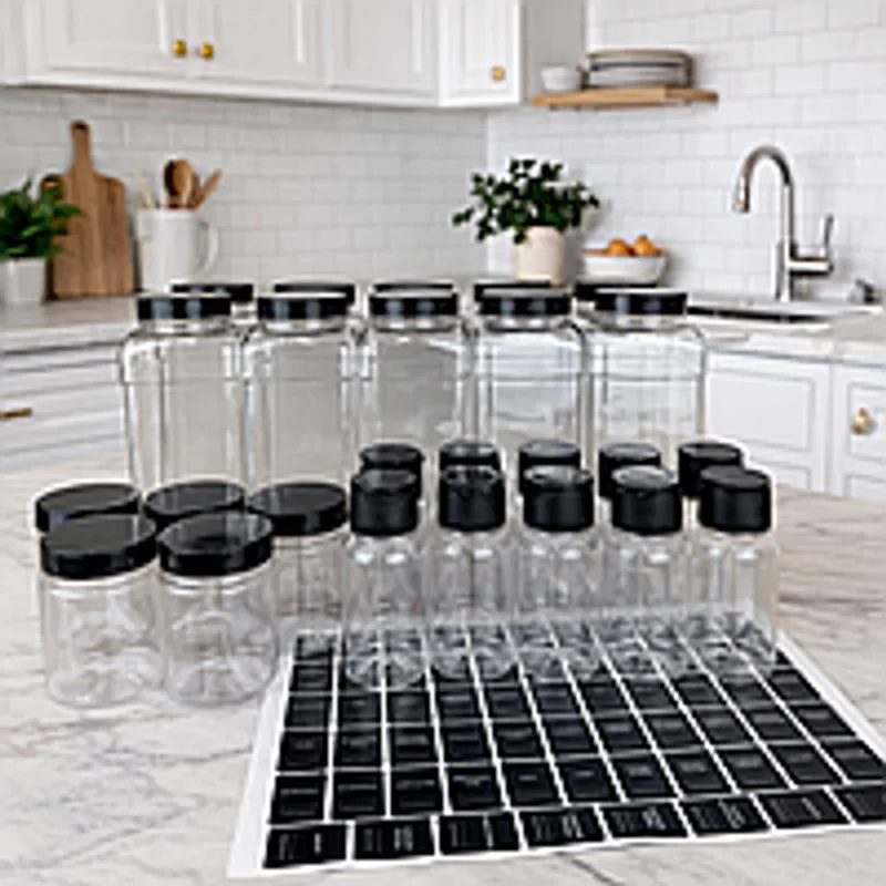 Набор баночек для хранения круп и специй "стандартный"