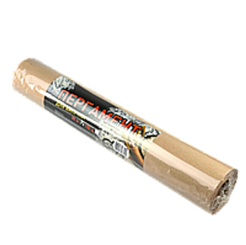 Пергамент для выпечки коричневый 42см*50м рулон пергамента