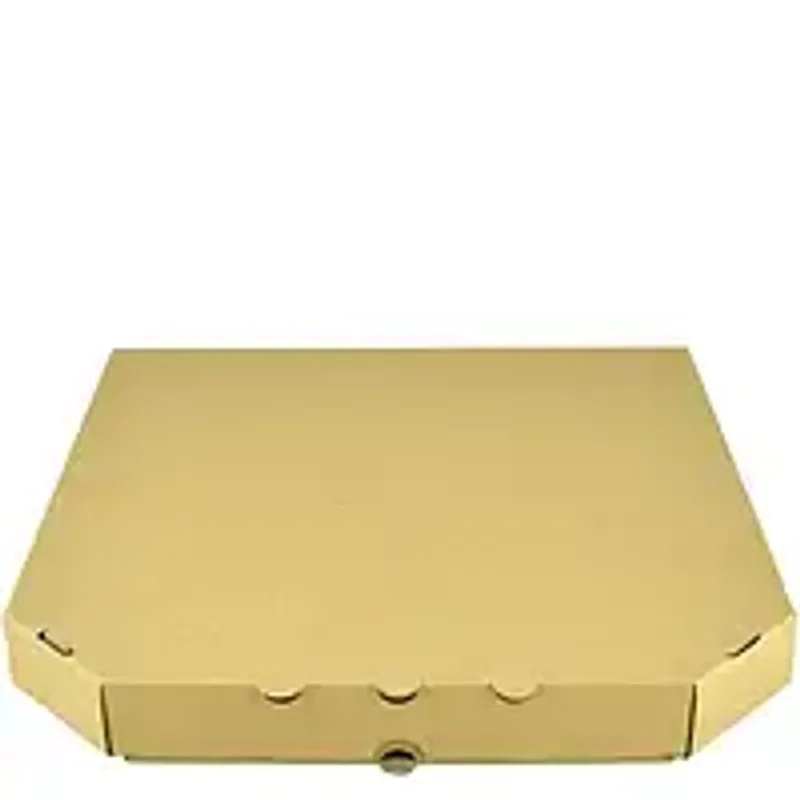 Коробка для пиццы 400*400*40 бурая (крафт)