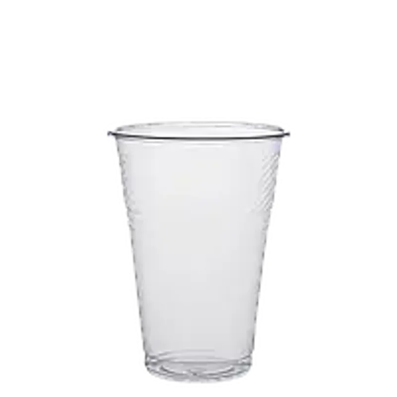 Стакан пластиковий прозорий 300 мл  50 шт в упаковке