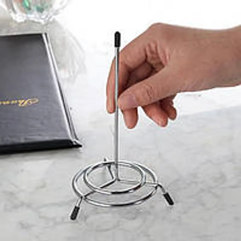 Держатель для чеков "Ретро" из нержавеющей стали, органайзер для заметок