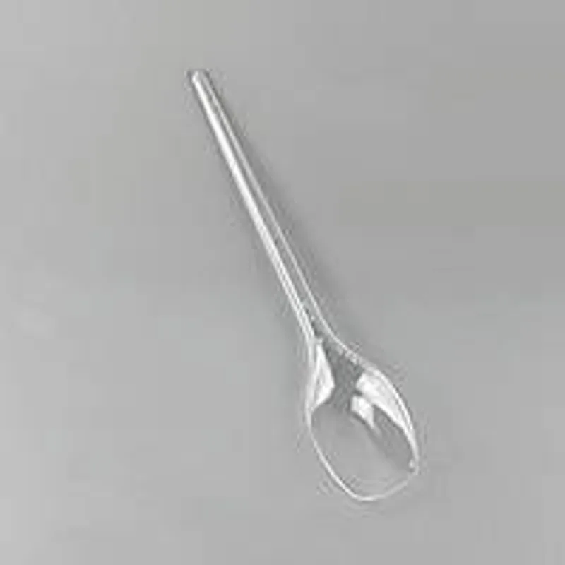 Ложка одноразовая чайная Премиум 13 см прозрачная для десертов