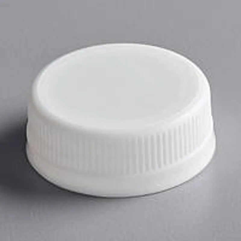 Кришка для пляшки біла 38 мм (Преміум Польша), з контролем першого відкриття