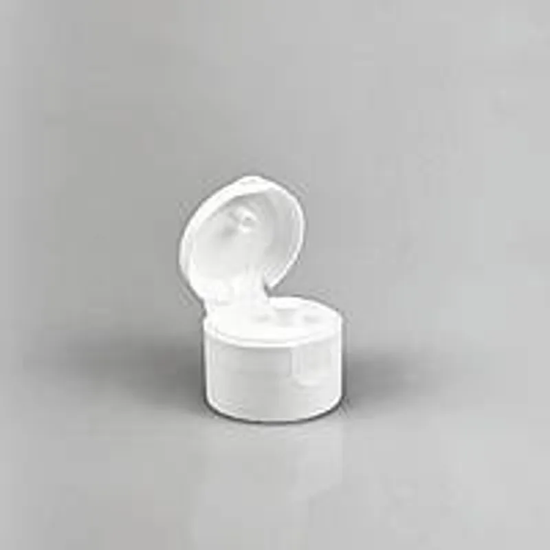 Кришка Фліп-топ біла стандарту 28 мм "тара для косметики"