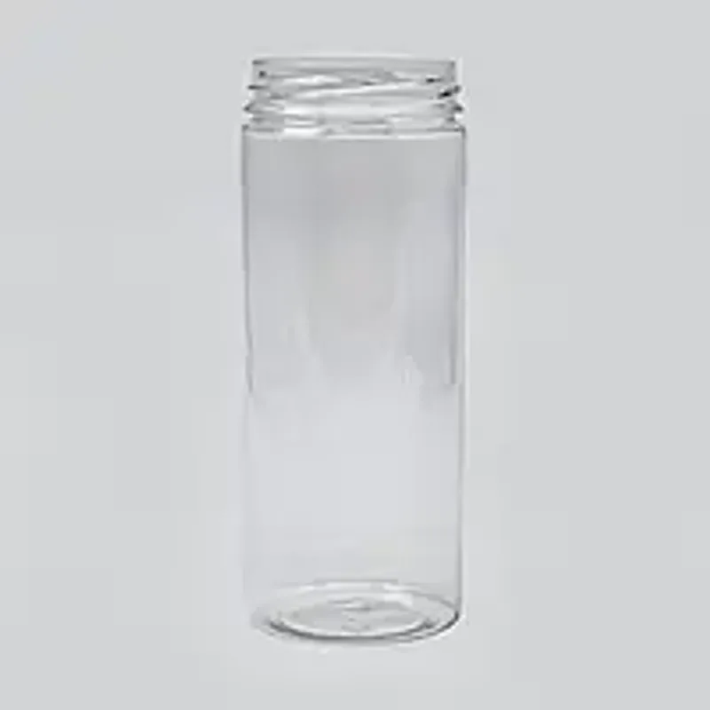 Пластикова банка 500 мл циліндр під кришку 63 мм