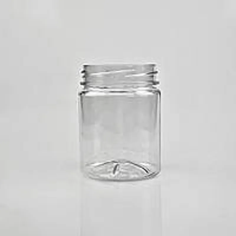 Пластиковая банка пэт 200 мл тубус под крышку 63 мм, (1/уп/200шт)