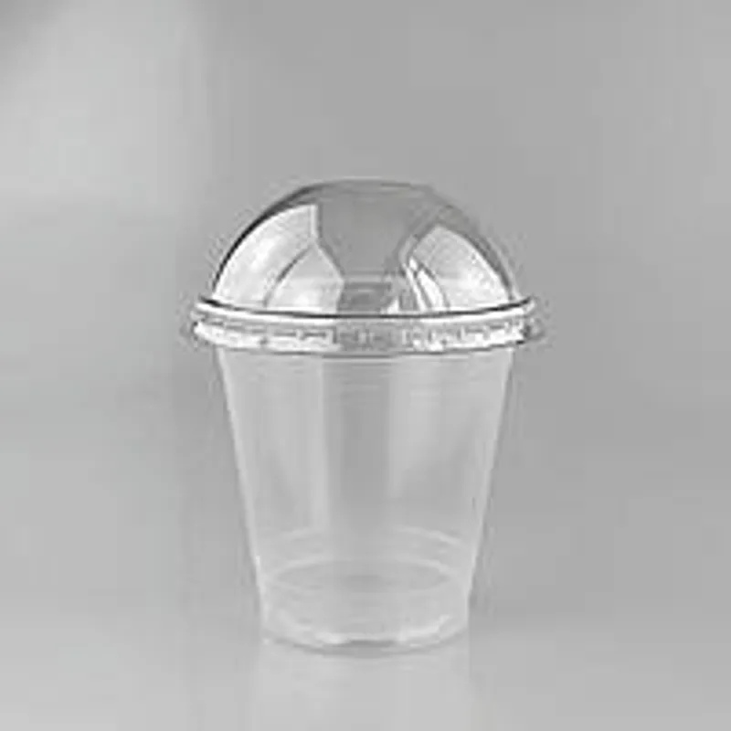 Стакан купольний 300 мл PP(1 уп/50 шт) без кришки в комплекті