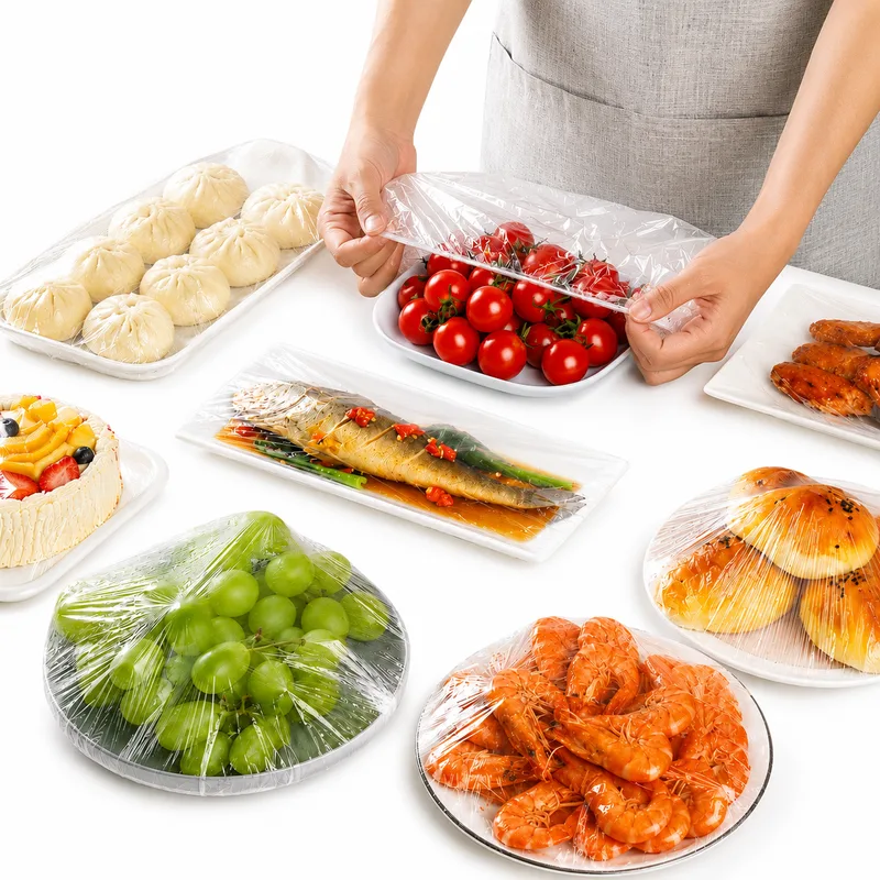 Универсальные пакеты на резинке для хранения продуктов