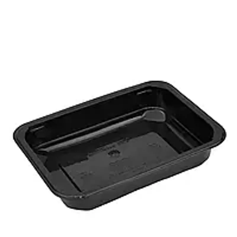 Ланч-бокс ИП-750 мл без крышки черный для горячих блюд 25 шт