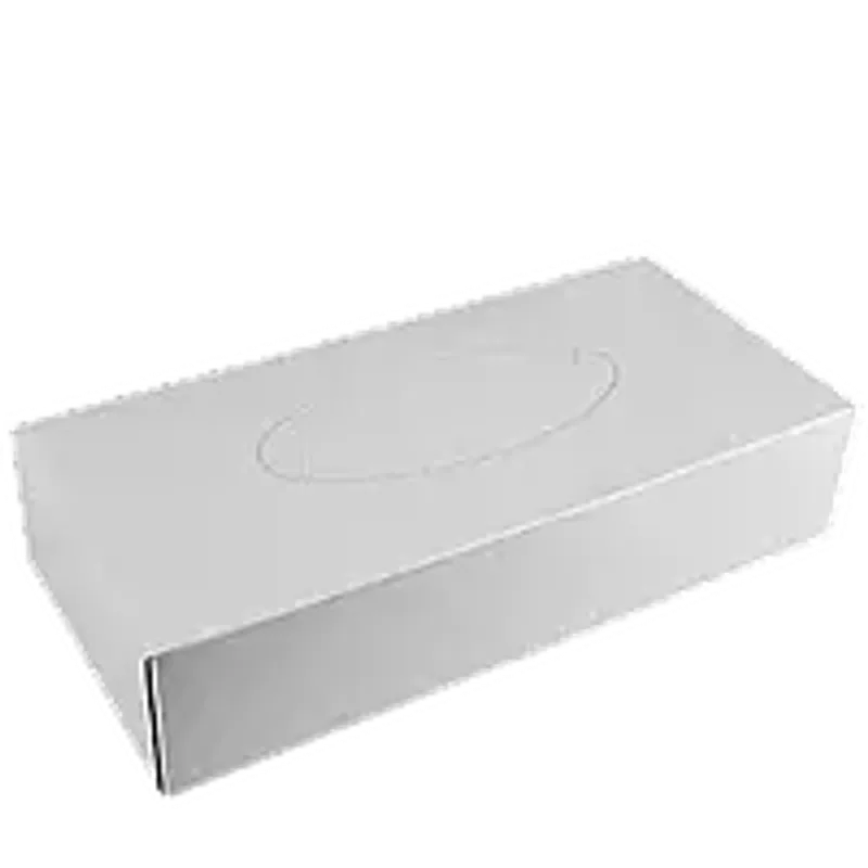 Салфетки косметические в боксе (брикет), 100 шт двухслойная