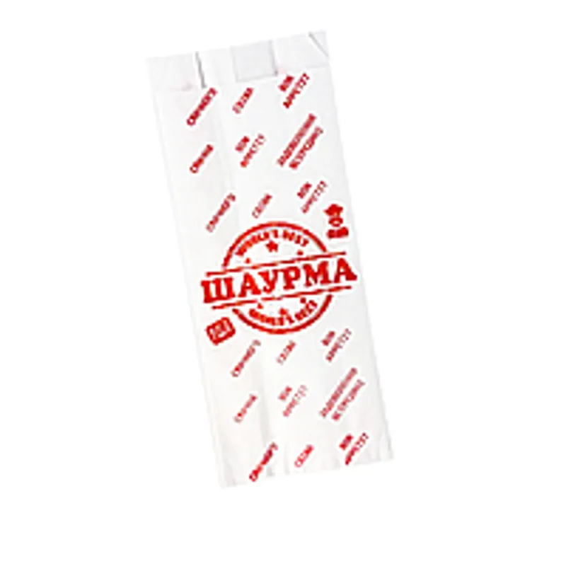 Пакет саше бумажный для шаурмы 230x90x50 мм