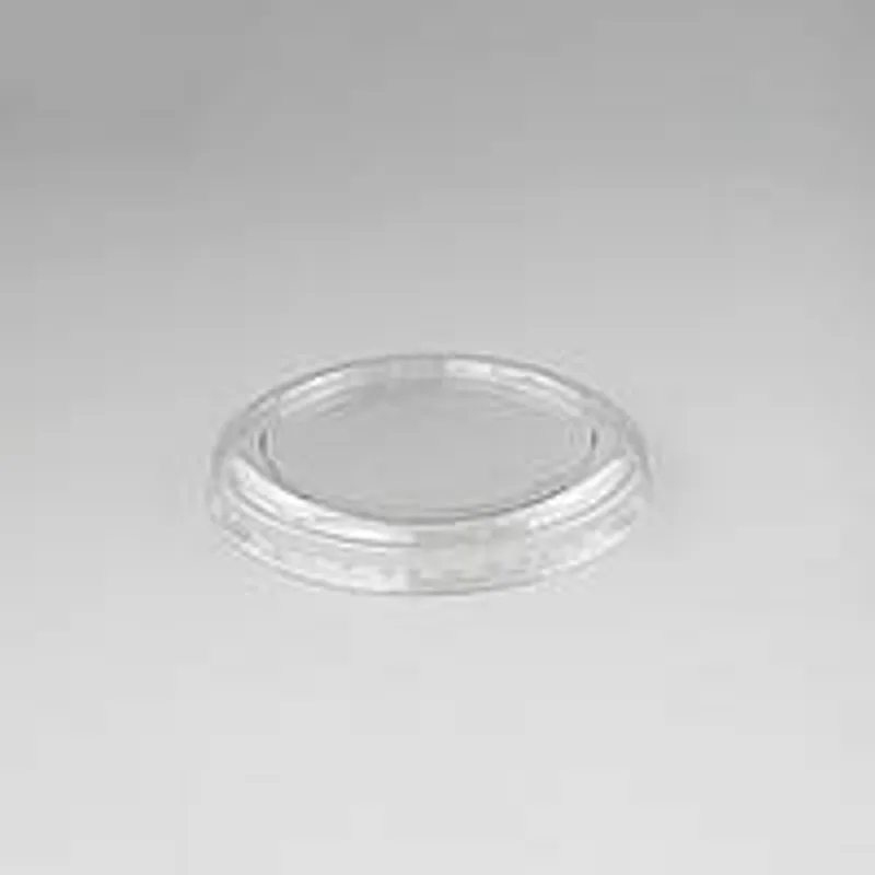 Кришка плоска без отвору для стакану "LINE" 100 шт упаковка