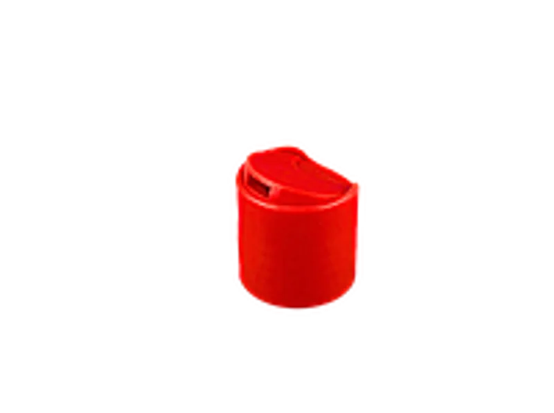 Кришка Диск-Топ стандарту 28/410 "Тара для косметики" червоний колір