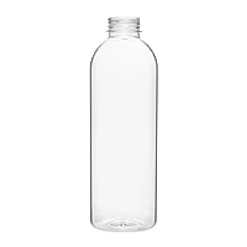 Бутылка пэт 1 л с широким горлом 38 мм Премиум (Круглая)