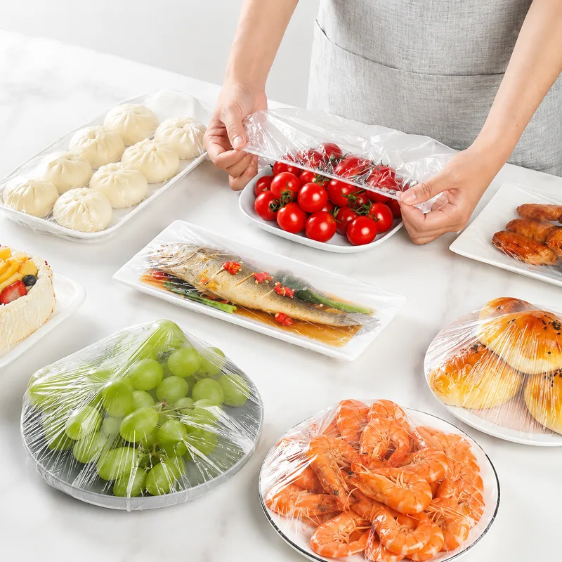 Универсальные пакеты на резинке для хранения продуктов