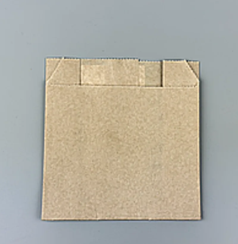 Пакет для картошки фри крафт 105х100х50 мм порция до 120г (1000 шт)