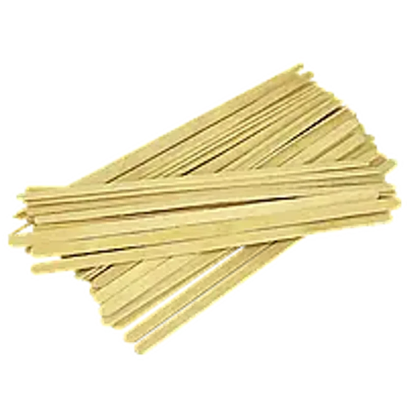 Мішалка дерев'яна 140 мм 500 шт шліфовані преміум (в пакеті)