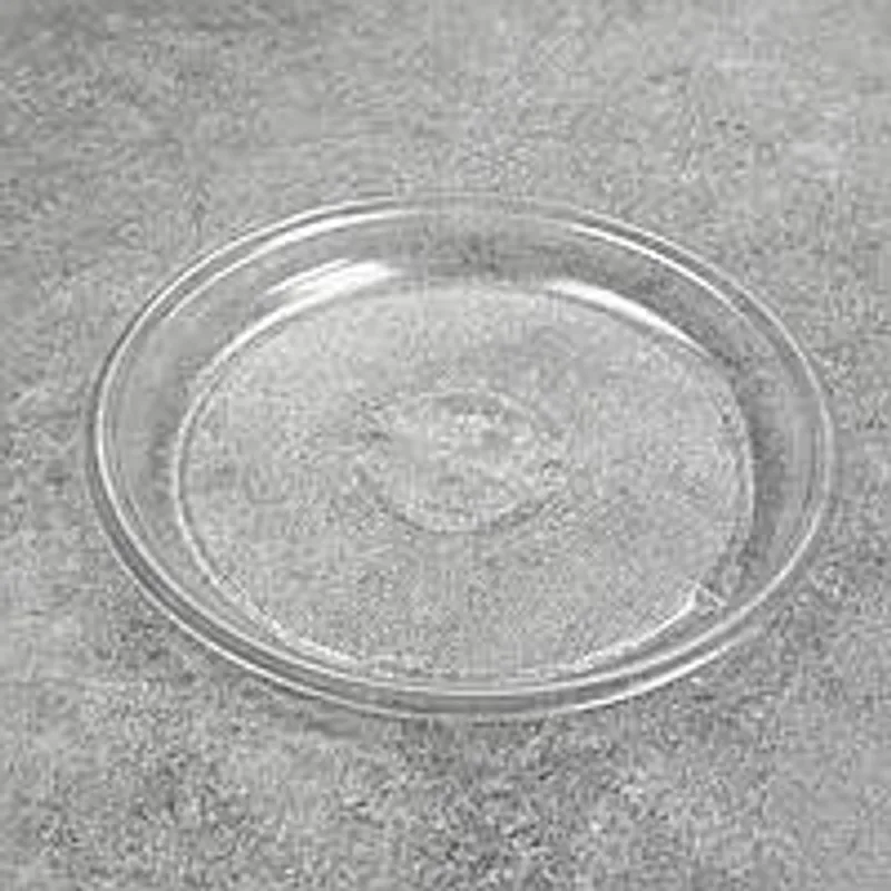 Тарелка пластиковая прозрачная D-165 мм для холодных и горячих блюд 50 шт