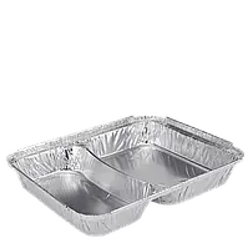 Контейнер прямоугольный из алюминиевой фольги R80L 350/480мл  100шт