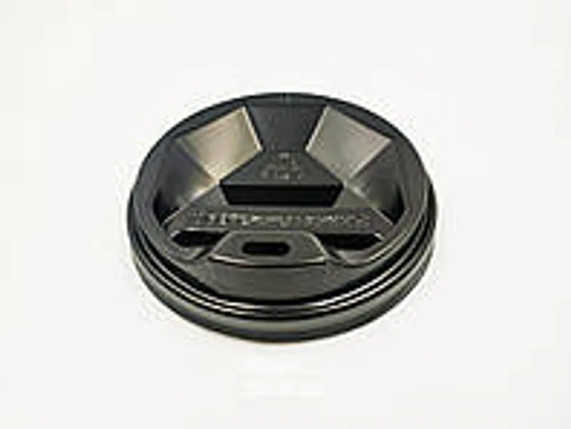 Кришка для стаканів чорна "РОМБ 79 мм"