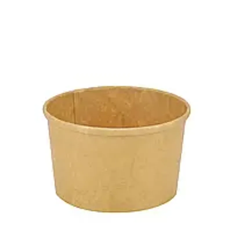 Креманка крафт D-95 мм 250мл 25 шт