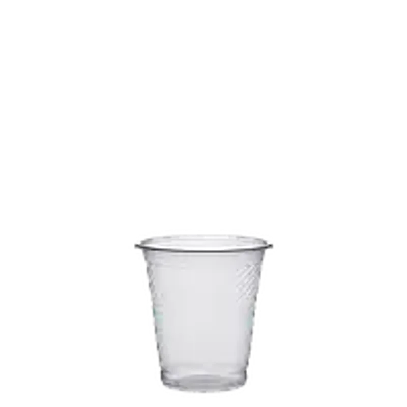 Стаканы пластиковые прозрачные 100 мл (упаковка 100 шт)