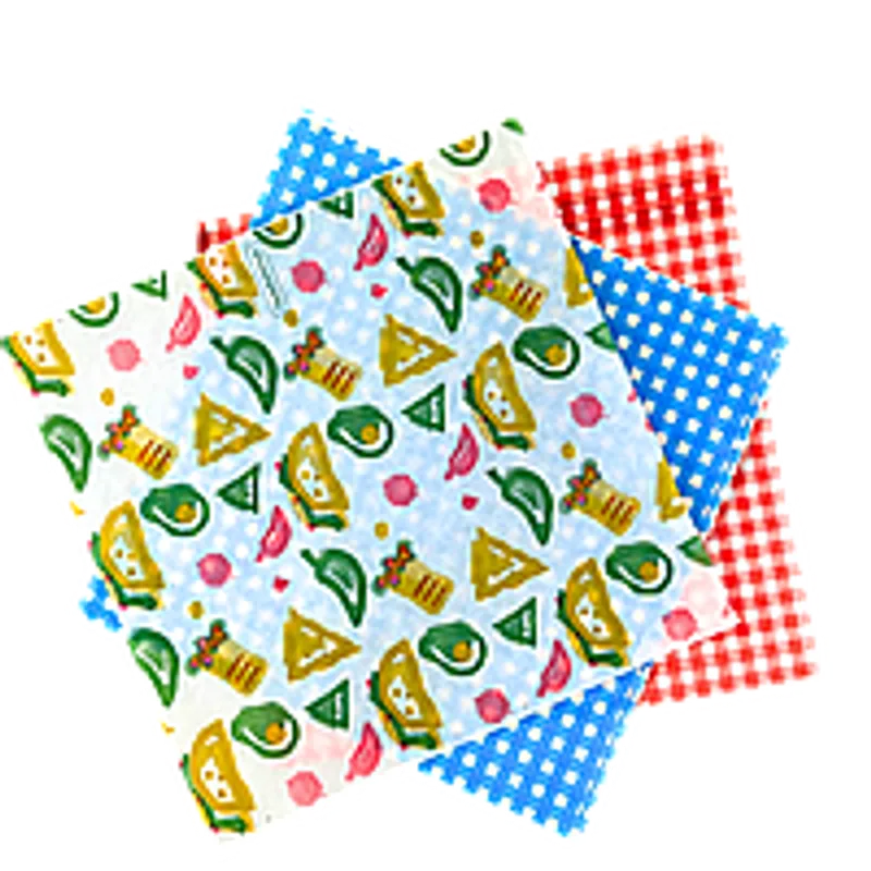 Упаковочная бумага для Fast Food "микс 3" (750 шт)