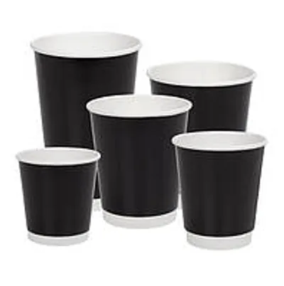 Стакани паперові "Double black"